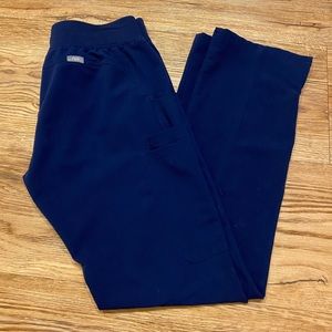 FIGS Womens Kade Scrub Pant Navy Blue